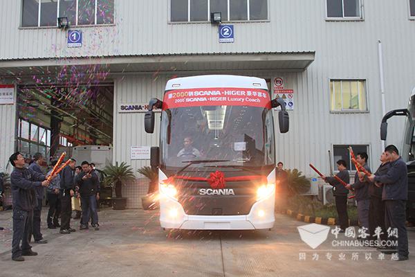 　斯堪尼亚海格“统领”下线