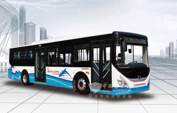获奖车型：五洲龙FDG6123EVG纯电动客车