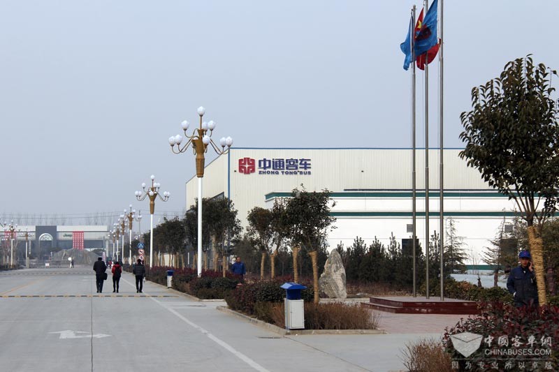 中通客车新基地照片