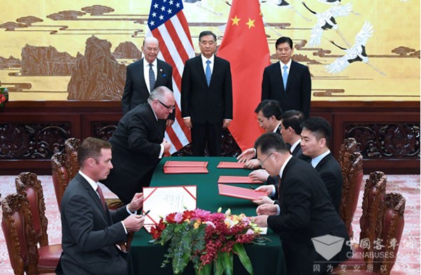 【福田汽车集团与美国TDG公司签署《智慧城市交通解决方案备忘录》】