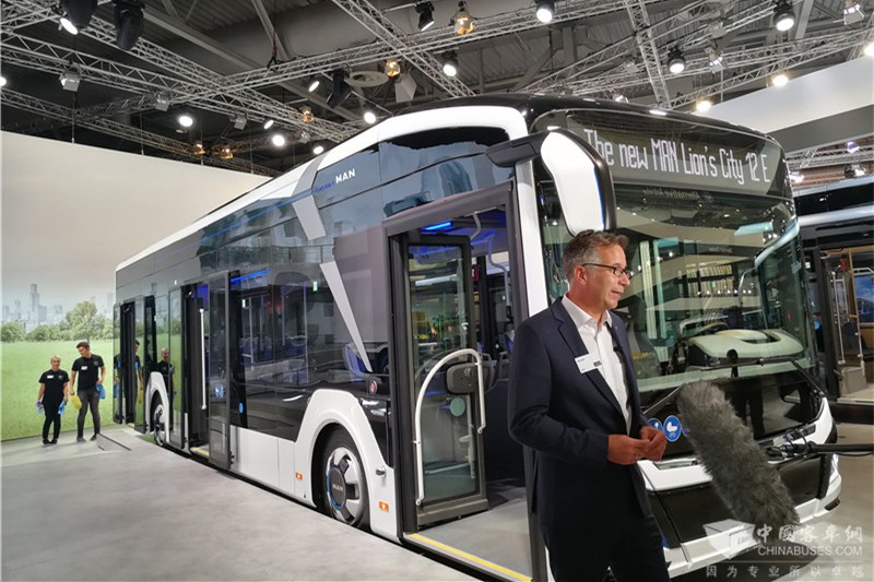 汉诺威车展 曼恩展台