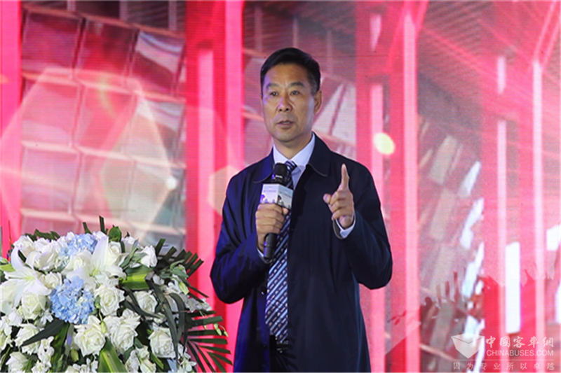 宇通集团党委副书记李远征致辞