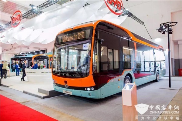 比利时客车展|看比亚迪纯电大巴开拓欧洲之路