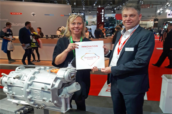 世界客车博览会 采埃孚中央电驱动系统CeTrax荣膺创新大奖!