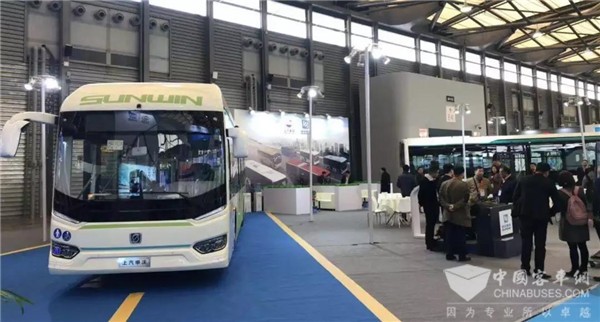 充电10分钟，续航200KM！申沃携两款智能快充式电动城市客车亮相上海车展