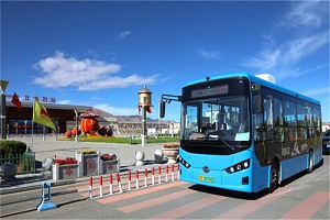 新能源科技守护“大美高原” 西藏日喀则首投比亚迪纯电动公交车