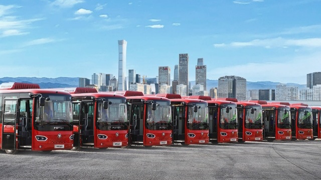 畅通首都“最后一公里” 500辆福田欧辉微循环纯电公交交付北京