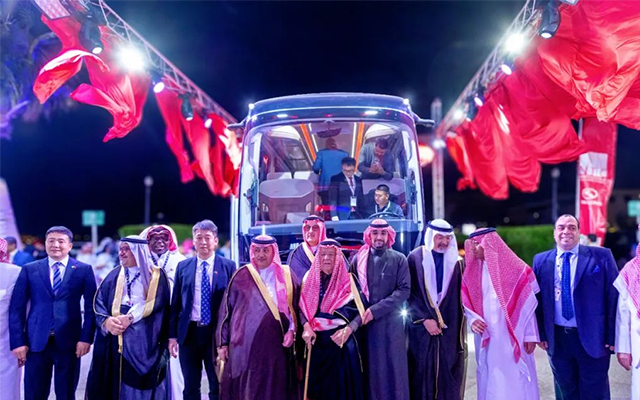 20年携手 金龙为沙特绿色交通按下“加速键”