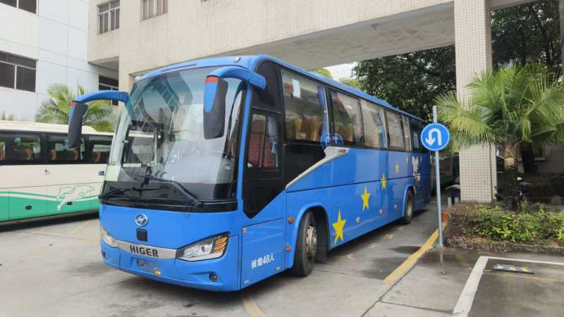 2019年4月上牌多台粤牌国五48座海格6111气囊旅游车