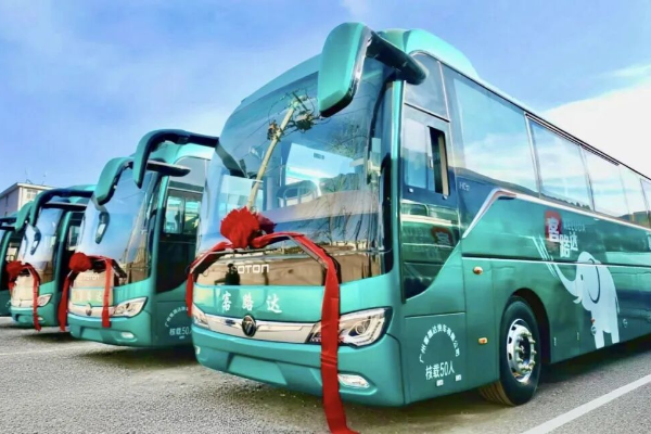 拥抱绿色 服务湾区 福田欧辉批量交付广州客路达