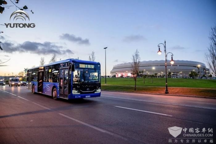 城市动脉 723辆宇通客车成为摩洛哥流动风景线