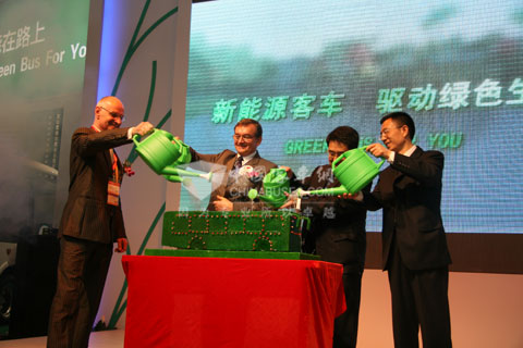 宇通新能源客车驱动绿色生活启动仪式