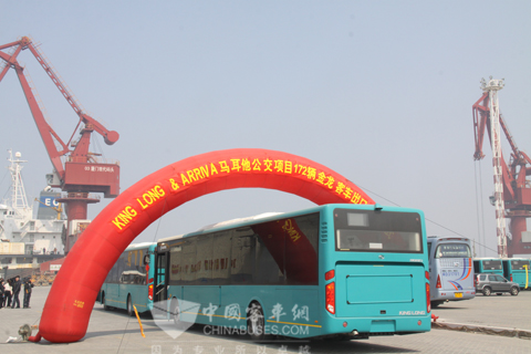 172辆大金龙客车驶向马耳他