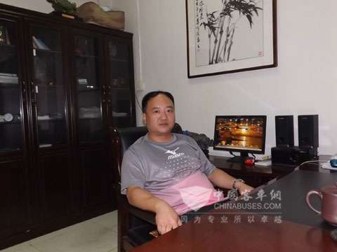 淮北汽运客运一公司经理张健