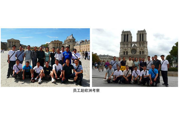 员工赴欧洲考察