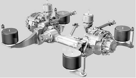 zf门式驱动后桥 AV132