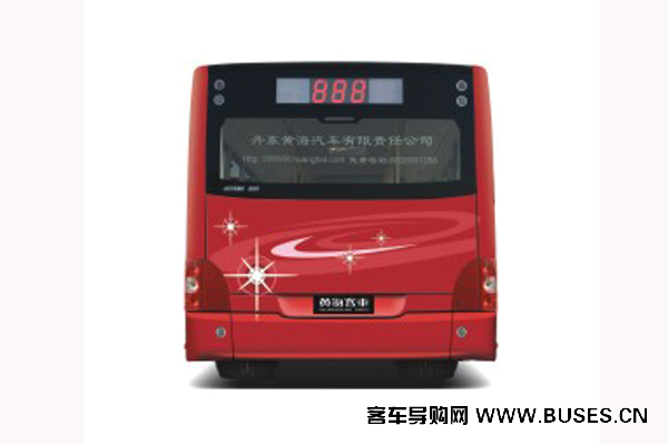黄海DD6141B01公交车（天然气国四24-48座）