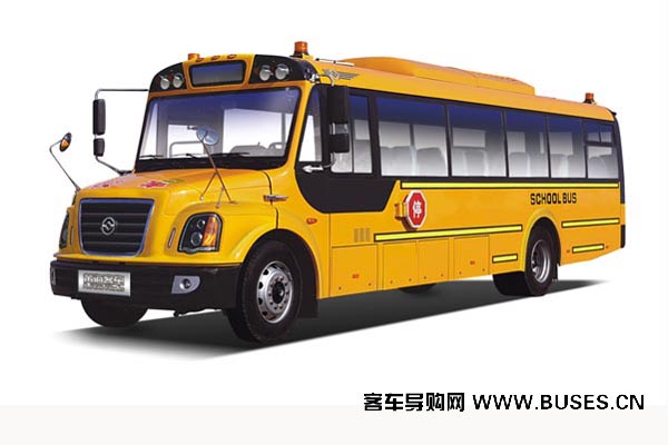 黄海DD6100C02FX中小学生专用校车（柴油国四24-51座）