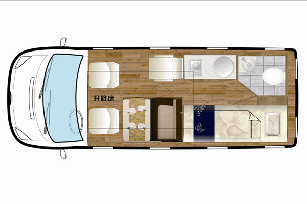 宇通ZK5040XLJ3房车（柴油国五2-6座）