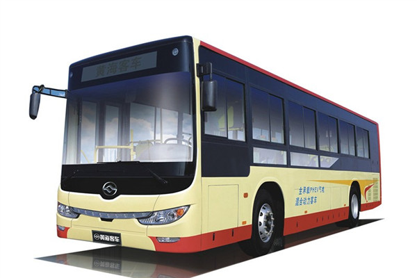 黄海DD6109CHEV6公交车（柴油/电混动国五18-36座）