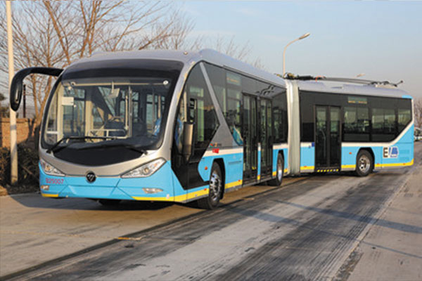 福田欧辉BJ6180EVCAT公交车（纯电动24-48座）