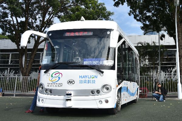 安凯无人驾驶公交车(纯电动9座）