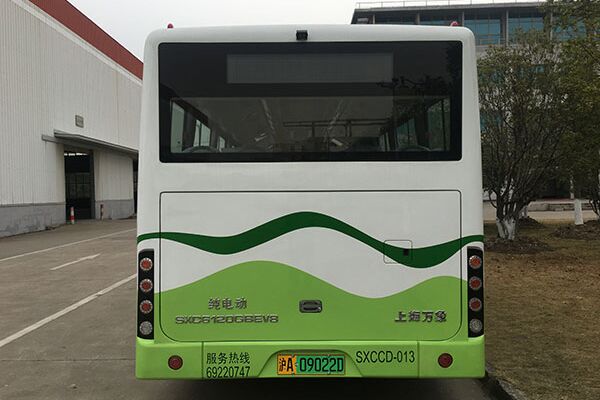上海万象SXC6120GBEV8公交车（纯电动10-50座）