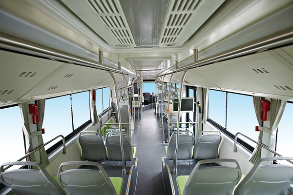 申龙SLK6123UBEVN1自动驾驶公交车（纯电动19-40座）