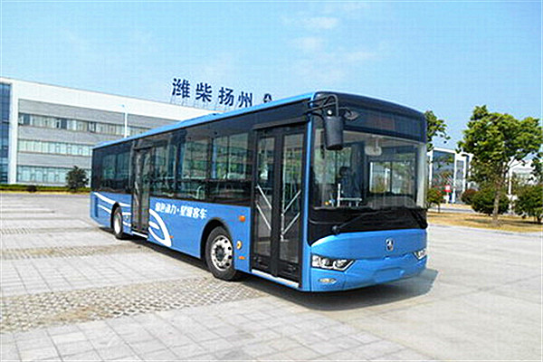 亚星YBL6128GHEV插电式公交车（柴油/电混动国五21-41座）