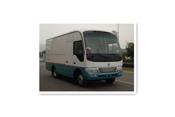 东风超龙EQ5042XXYTV厢式运输车（柴油国五2-3座）